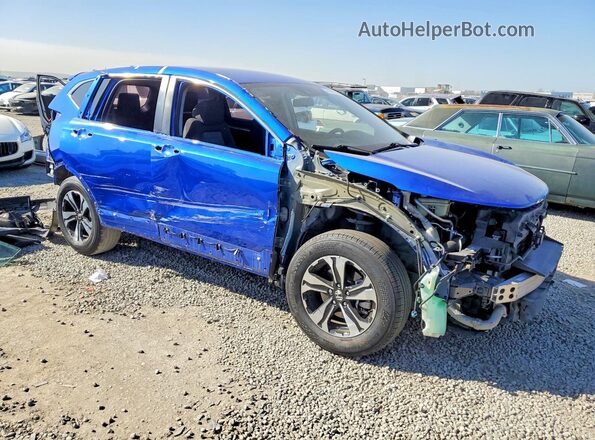 7FARW1H72ME015690 2021 HONDA CR-V Blue Передня права чверть