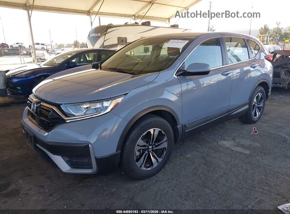 7FARW1H79ME016481 2021 HONDA CR-V Gray Vista tres cuartos delantera izquierda