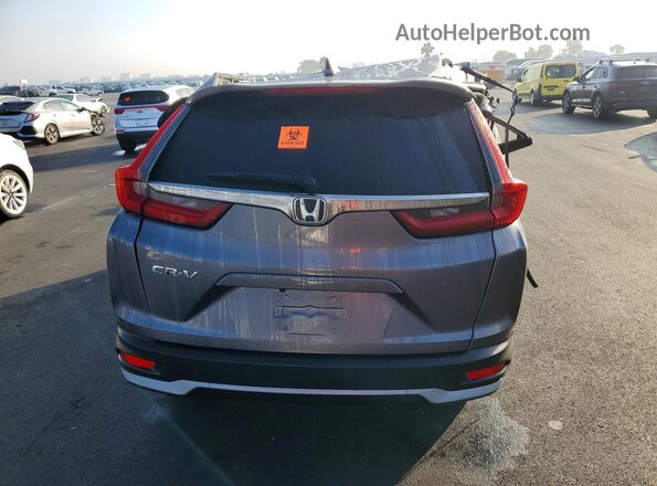 7FARW1H80ME009797 2021 HONDA CR-V Gray უკანა ხედი
