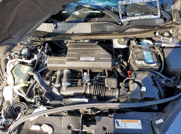 7FARW1H80ME009797 2021 HONDA CR-V Gray ძრავის განყოფილების ხედი