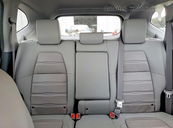 7FARW1H81ME017701 2021 HONDA CR-V Gray Rear seats view