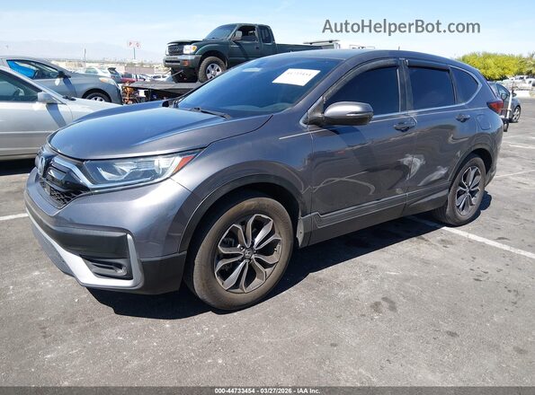 7FARW1H86ME004328 2021 HONDA CR-V Gray 