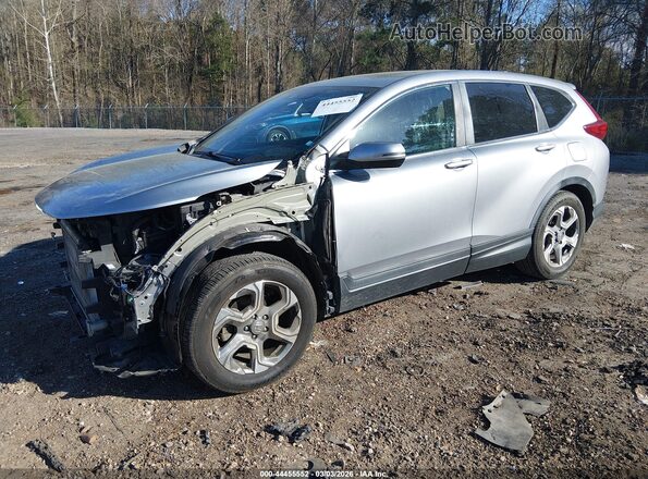 7FARW1H88HE045954 2017 HONDA CR-V Gray Vista tres cuartos delantera izquierda