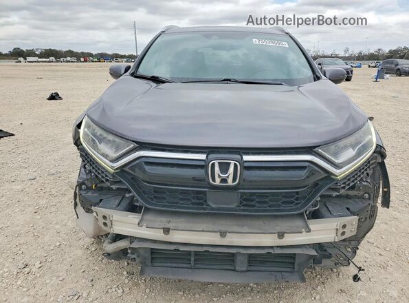 7FARW1H92ME006635 2021 HONDA CR-V Gray Вид спереду