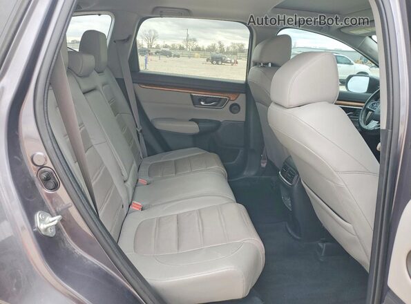 7FARW1H92ME006635 2021 HONDA CR-V Gray Вид задніх сидінь