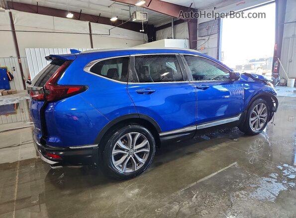 7FARW1H97LE000814 2020 HONDA CR-V Blue Tył prawy