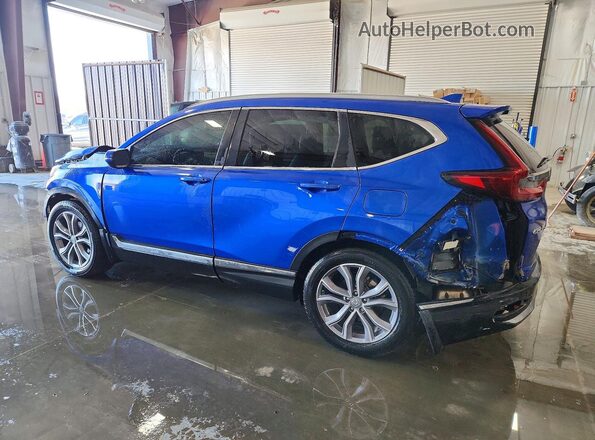 7FARW1H97LE000814 2020 HONDA CR-V Blue Tył lewy