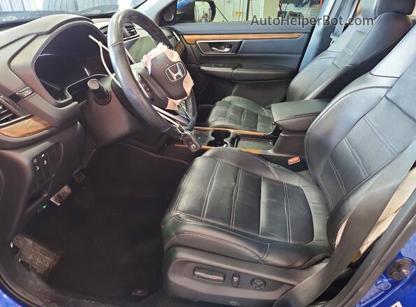 7FARW1H97LE000814 2020 HONDA CR-V Blue Widok wnętrza z przodu