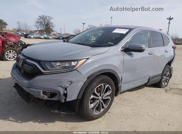 7FARW2H50NE017654 2022 HONDA CR-V Light Blue Front left