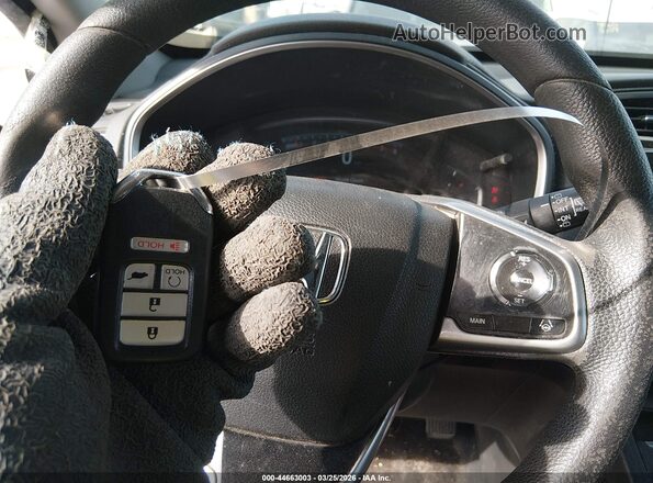 7FARW2H50NE017654 2022 HONDA CR-V Light Blue Dashboard view