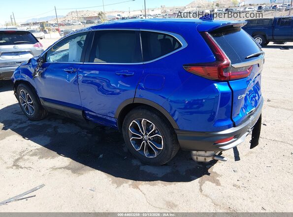 7FARW2H57LE012139 2020 HONDA CR-V Blue Tył lewy