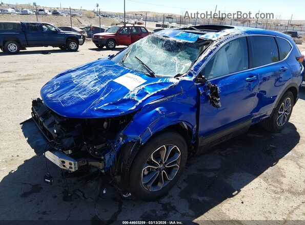 7FARW2H57LE012139 2020 HONDA CR-V Blue Widok z przodu