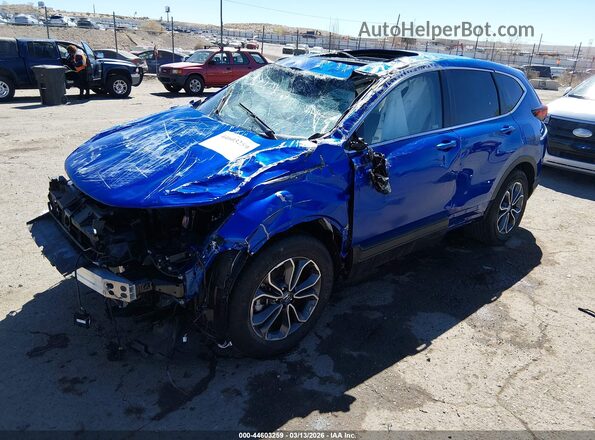7FARW2H57LE012139 2020 HONDA CR-V Blue Przód lewy