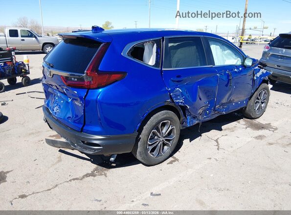 7FARW2H57LE012139 2020 HONDA CR-V Blue Tył prawy