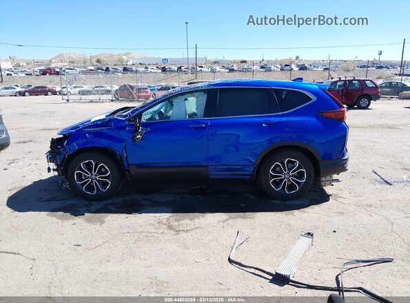 7FARW2H57LE012139 2020 HONDA CR-V Blue Widok wnętrza 360 stopni