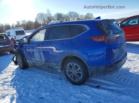 7FARW2H57ME022199 2021 HONDA CR-V Blue უკანა მარცხენა