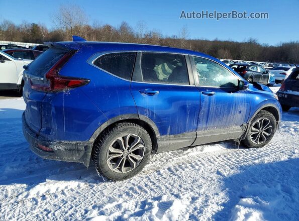 7FARW2H57ME022199 2021 HONDA CR-V Blue უკანა მარჯვენა
