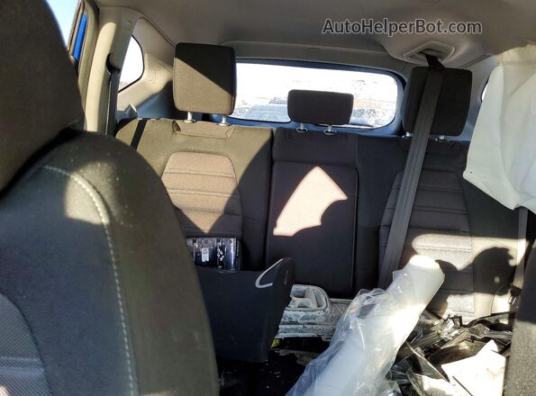 7FARW2H57ME022199 2021 HONDA CR-V Blue უკანა სავარძლების ხედი