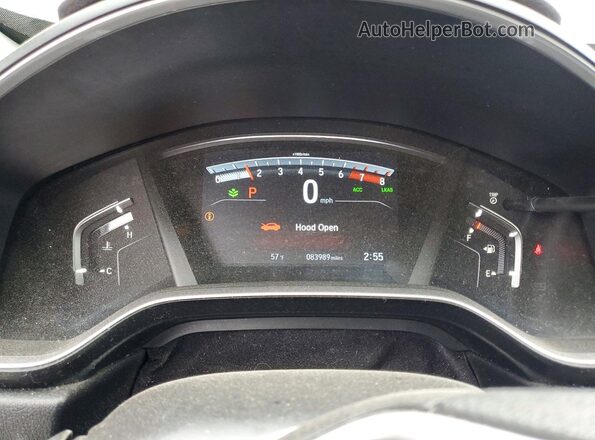 7FARW2H5XME002898 2021 HONDA CR-V Blue Vista del cuadro de instrumentos