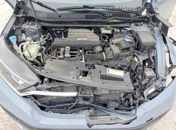 7FARW2H5XME002898 2021 HONDA CR-V Blue Vista del compartimento del motor