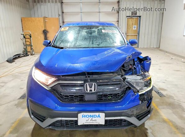 7FARW2H77NE016048 2022 HONDA CR-V Blue Դիմացի տեսք