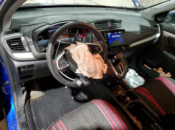 7FARW2H77NE016048 2022 HONDA CR-V Blue Առջևի վահանակի տեսք