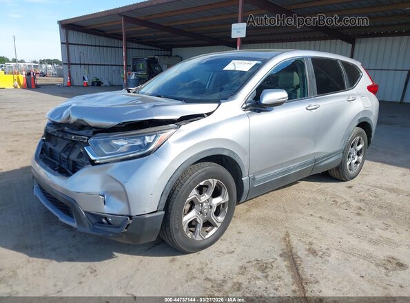 7FARW2H88JE067545 2018 HONDA CR-V Silver Front left