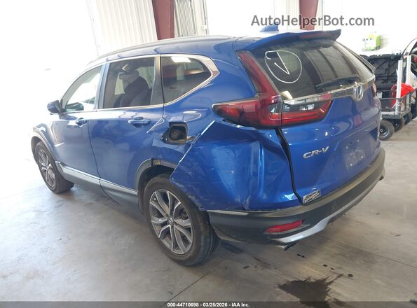 7FARW2H99NE001181 2022 HONDA CR-V Синий Задняя левая четверть