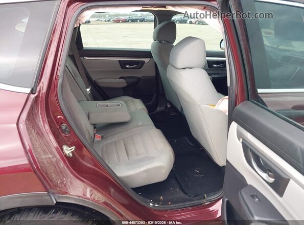 7FARW5H36HE003276 2017 HONDA CR-V Maroon Widok naklejki z numerem VIN