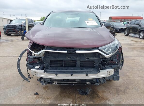 7FARW5H36HE003276 2017 HONDA CR-V Maroon Widok wnętrza z tyłu