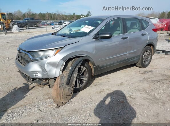 7FARW5H3XHE007170 2017 HONDA CR-V Silver Առջևի ձախ երեք քառորդ տեսարան