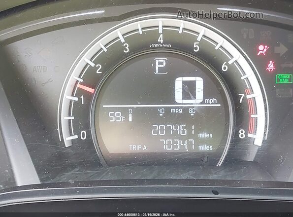 7FARW5H3XHE007170 2017 HONDA CR-V Silver 