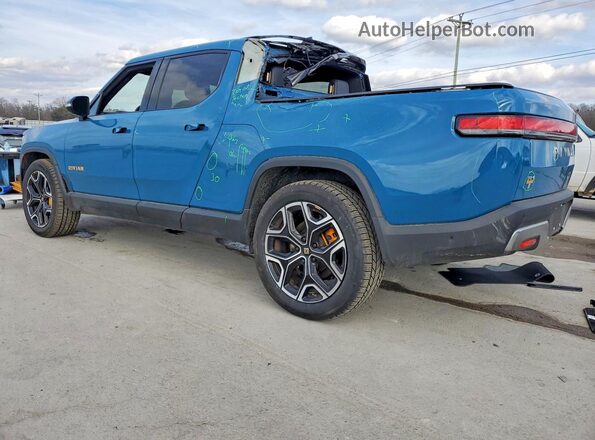 7FCTGAAA1PN018200 2023 RIVIAN R1T Blue უკანა მარცხენა