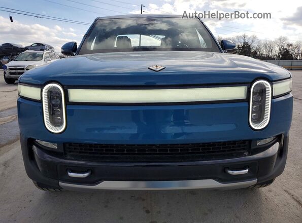 7FCTGAAA1PN018200 2023 RIVIAN R1T Blue წინა ხედი