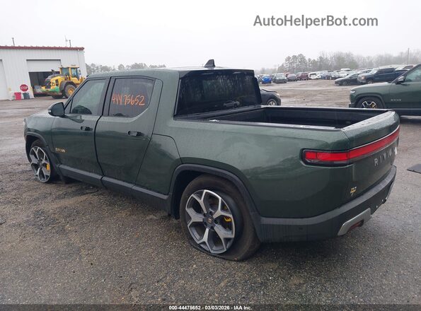 7FCTGAAA9NN015378 2022 RIVIAN R1T Зеленый Задняя левая четверть