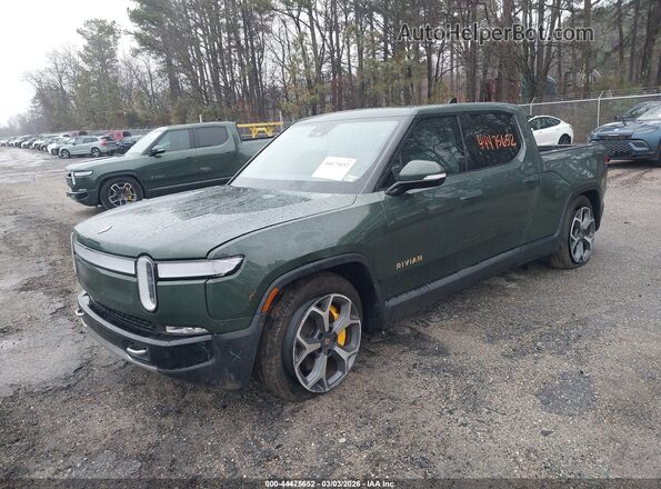 7FCTGAAA9NN015378 2022 RIVIAN R1T Зеленый Передняя левая четверть