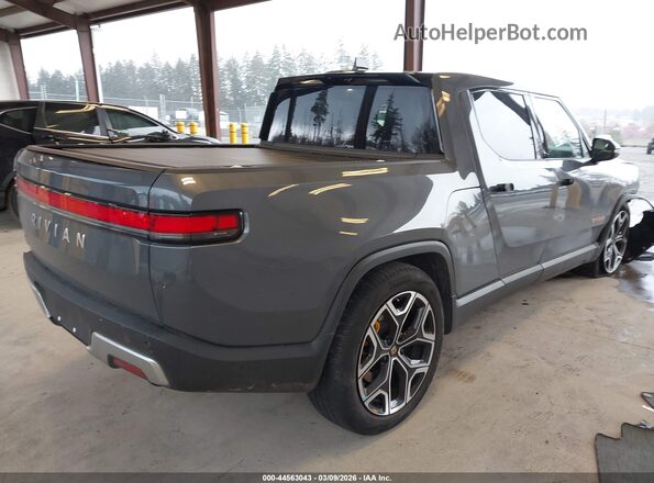 7FCTGAAL5NN002869 2022 RIVIAN R1T Gray Задня права чверть