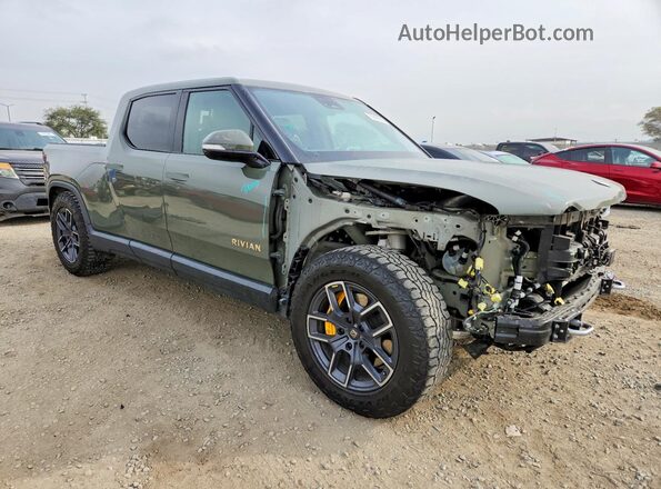 7FCTGAAL9NN000297 2022 RIVIAN R1T Green წინა მარჯვენა