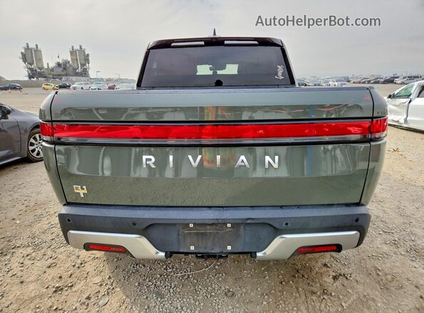 7FCTGAAL9NN000297 2022 RIVIAN R1T Green უკანა ხედი