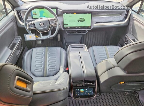 7FCTGAAL9NN000297 2022 RIVIAN R1T Green წინა პანელის ხედი