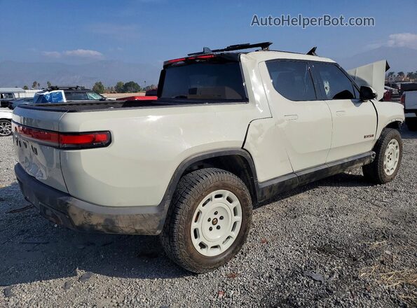 7FCTGCAA8SN041297 2025 RIVIAN R1T Beige უკანა მარჯვენა