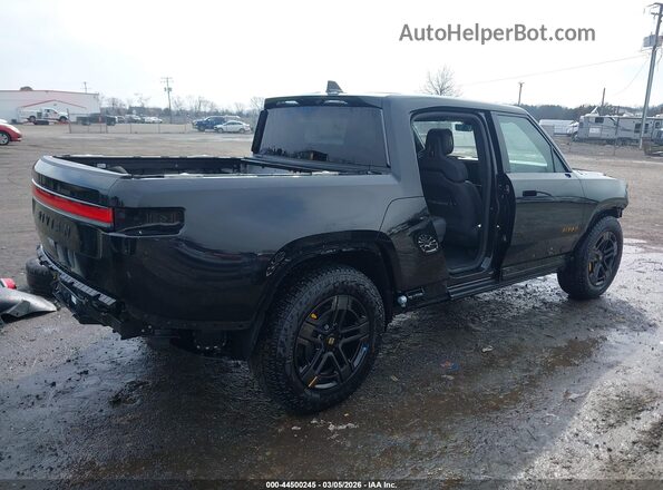 7FCTGCAP0SN040102 2025 RIVIAN R1T Black Задня права чверть