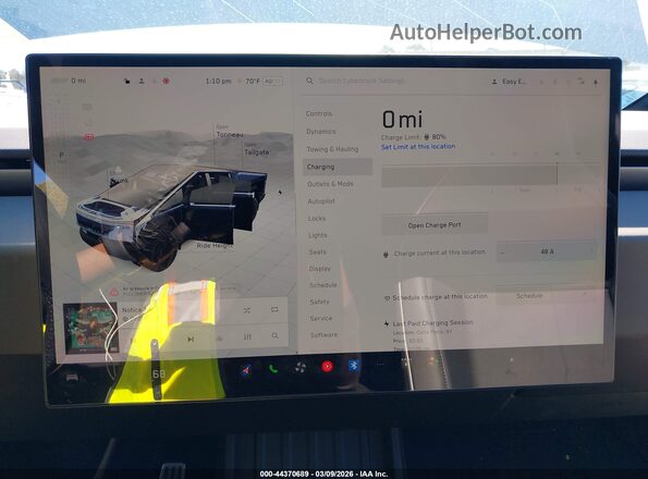 7G2CEHED3SA073483 2025 TESLA CYBERTRUCK Silver 