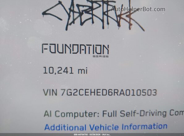 7G2CEHED6RA010503 2024 TESLA CYBERTRUCK Silver 