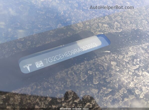 7G2CEHED9RA053653 2024 TESLA CYBERTRUCK Silver Vista del compartimento del motor