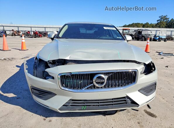 7JR102FK0LG073195 2020 VOLVO S60 Silver Front view