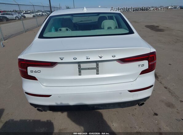 7JR102FK2KG018035 2019 VOLVO S60 White 