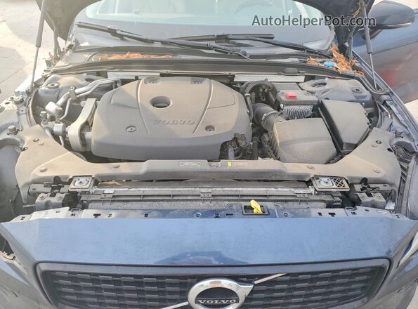 7JR102FZXMG112163 2021 VOLVO S60 Blue უკანა სალონის ხედი