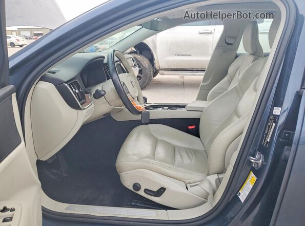 7JR102FZXMG112163 2021 VOLVO S60 Blue წინა სალონის ხედი