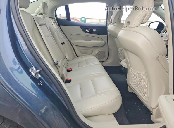 7JR102FZXMG112163 2021 VOLVO S60 Blue უკანა სავარძლების ხედი